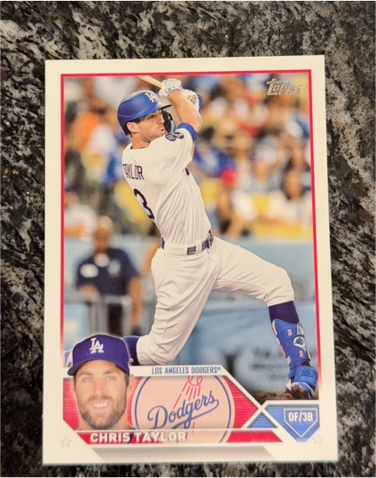 2023 Topps #562 Chris Taylor — front