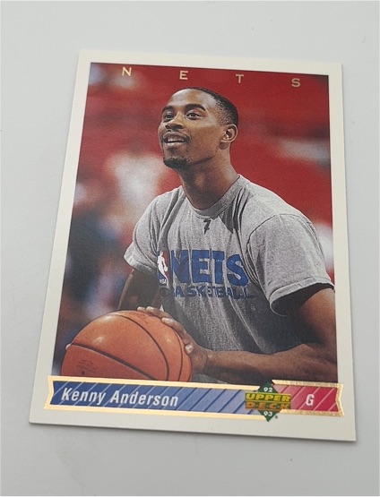 1992-93 Upper Deck #127 Kenny Anderson — front