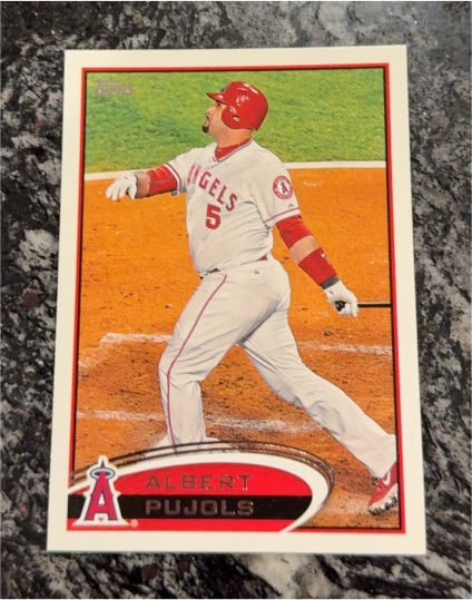 2012 Topps #331 Albert Pujols Los Angeles Angels — front
