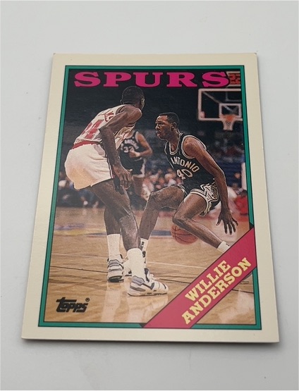 1992-93 Topps Archives Basketball #101 Willie Anderson — front