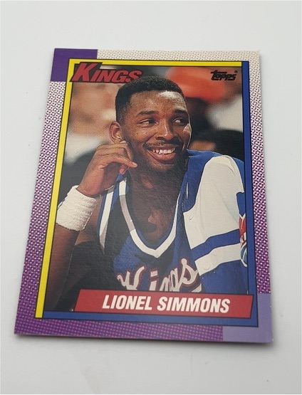1992-93 Topps Archives #139 Lionel Simmons — front