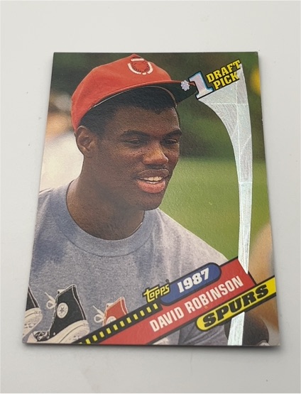 1987 Topps #7 David Robinson — front