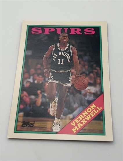 1992-93 Topps Archives #107 Vernon Maxwell — front