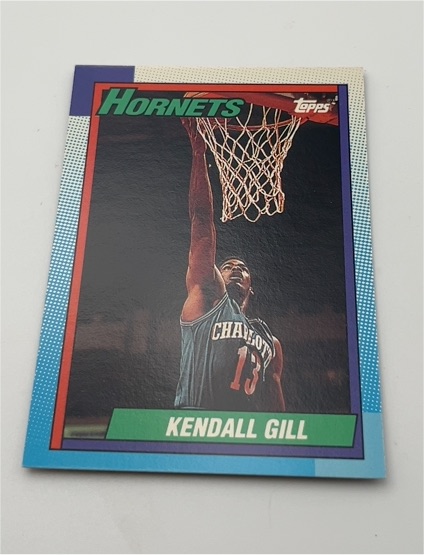 1992-93 Topps #134 Kendall Gill — front