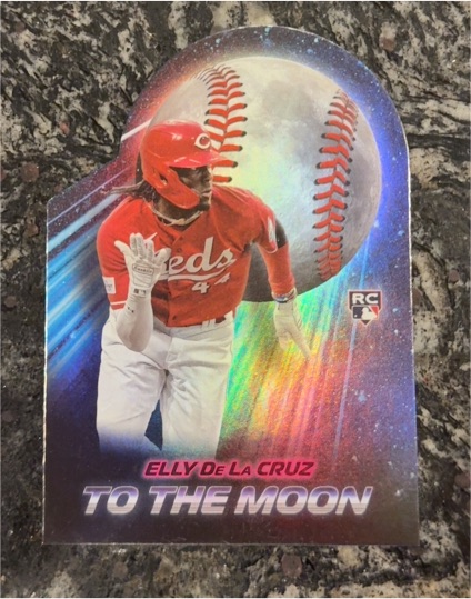 2024 Topps Big League To the Moon Die-Cuts #TM-1 Elly De La Cruz — front