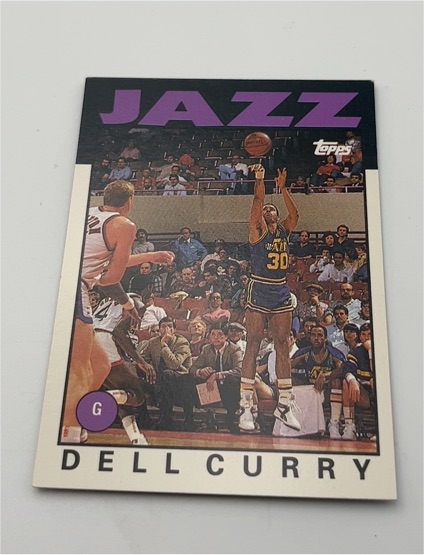 1992-93 Topps Archives #77 Dell Curry — front