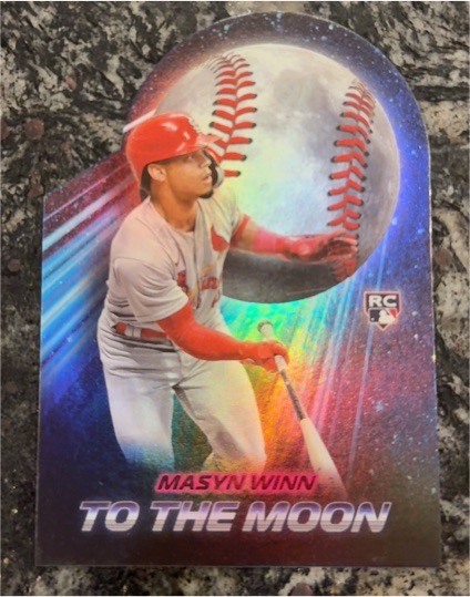 2024 Topps Big League To the Moon Die-Cuts #TM-20 Masyn Winn — front