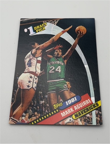 1992-93 Topps Archives #1 Mark Aguirre — front