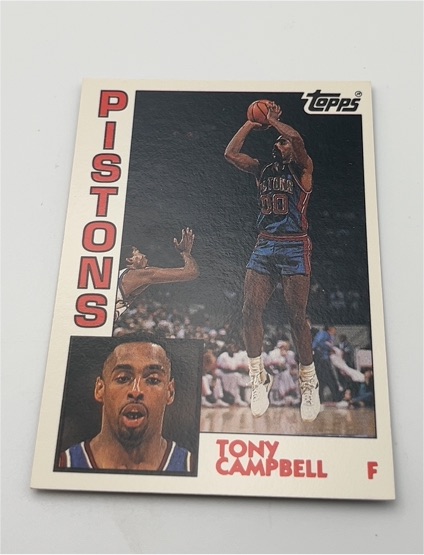 1992-93 Topps Archives #47 Tony Campbell — front