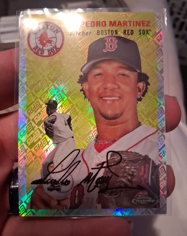 2023 Topps Chrome Platinum Anniversary #466 Pedro Martinez — front