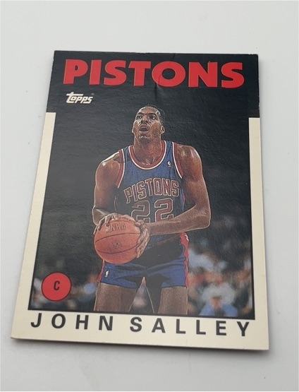 1992-93 Topps Archives #87 John Salley Detroit Pistons — front