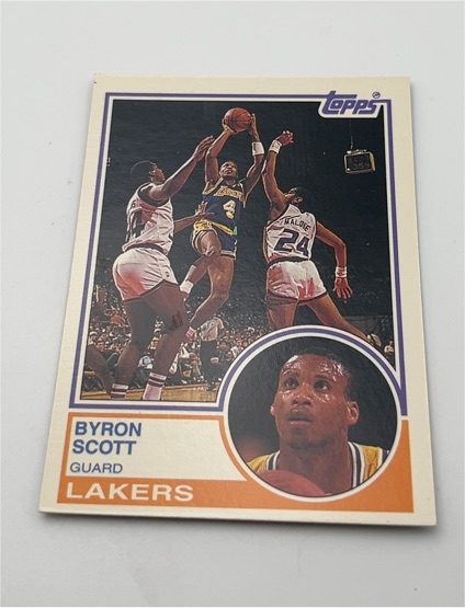 1992-93 Topps Archives #41 Byron Scott Los Angeles Lakers — front