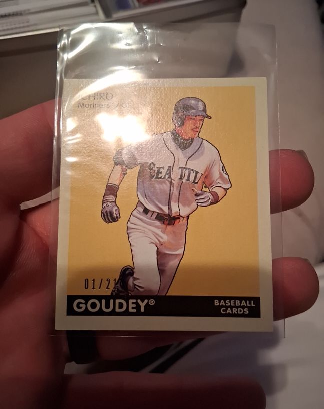 2009 Upper Deck Goudey #01/21 Ichiro Suzuki — front