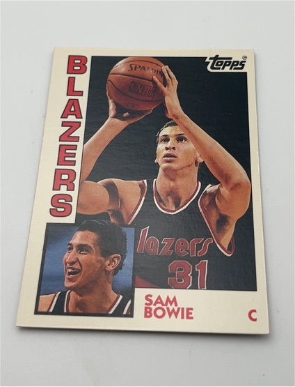1992 Topps #31 Sam Bowie — front