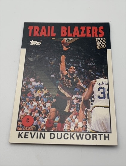 1992 Topps Archives #80 Kevin Duckworth Portland Trail Blazers — front
