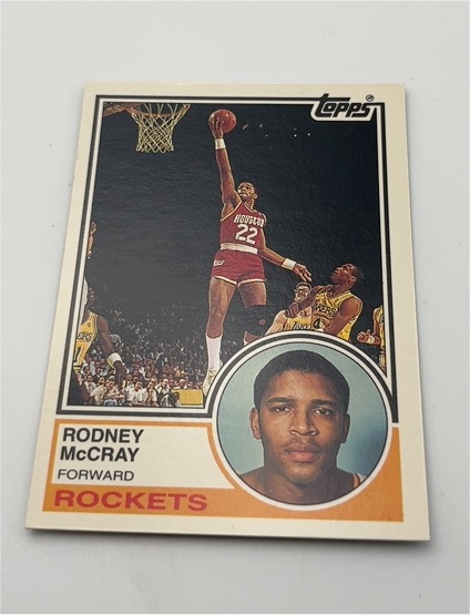 1992-93 Topps Archives #38 Rodney McCray Houston Rockets — front