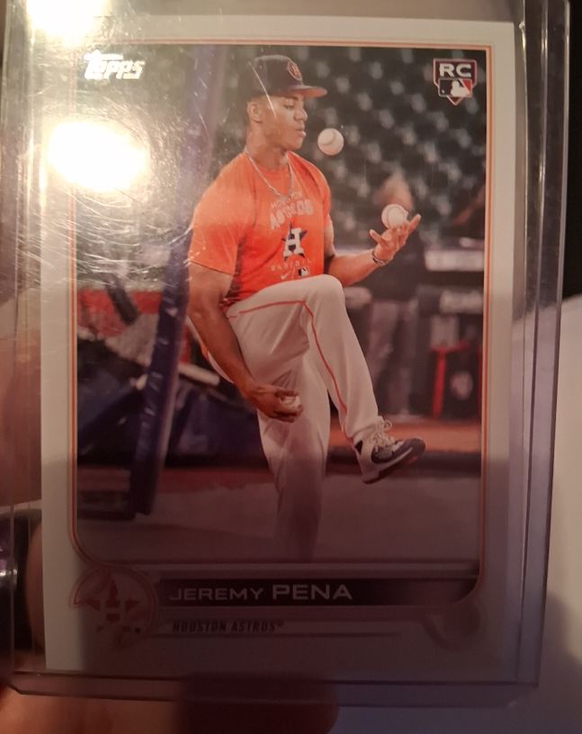 2022 Topps Update #US253 Jeremy Pena — front