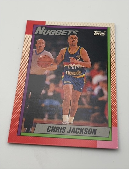 1992-93 Topps Archives #135 Chris Jackson — front
