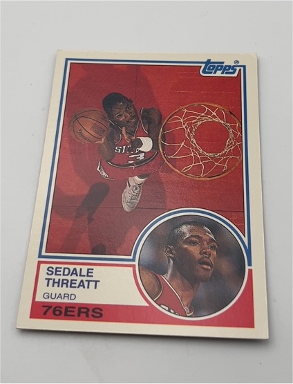 1992 Topps Archives #42 Sedale Threatt — front