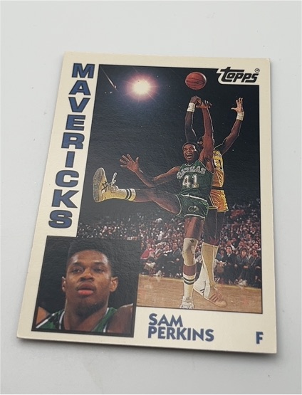 1992-93 Topps Archives #55 Sam Perkins — front