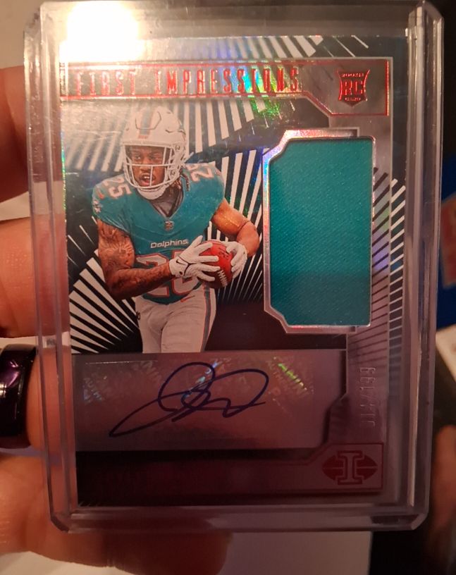 2024 Panini Illusions First Impressions #127 Jaylen Wright — front