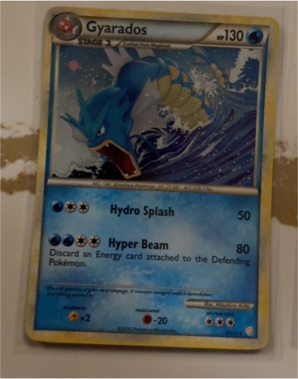 2010 Pokémon HeartGold & SoulSilver #4 Gyarados — front