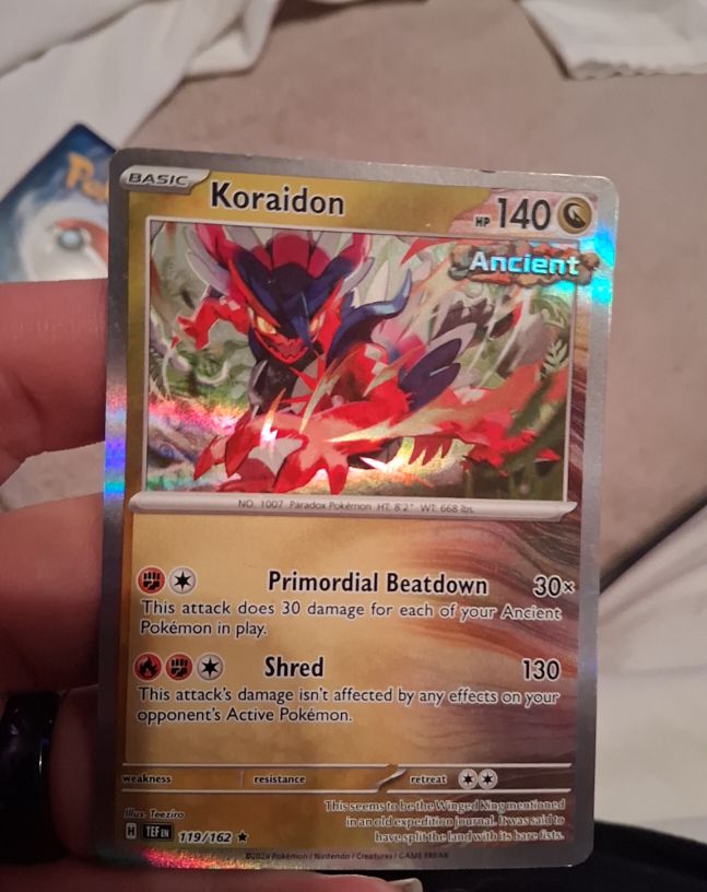 2024 Pokémon #119 Koraidon — front