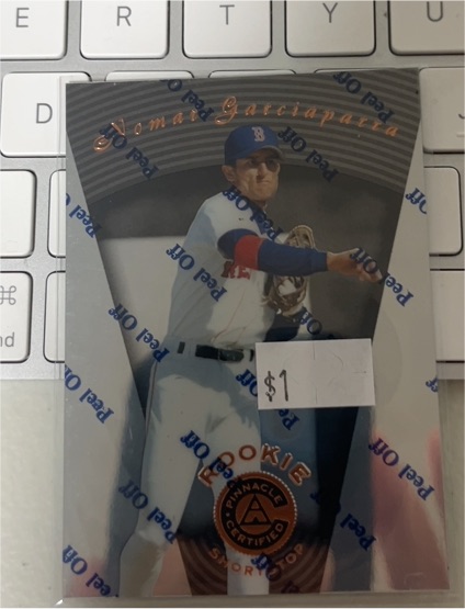 1997 Pinnacle Certified #114 Nomar Garciaparra — front