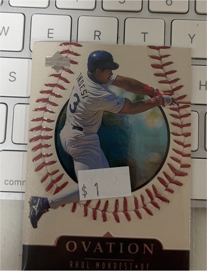1999 Upper Deck Ovation #51 Raul Mondesi — front