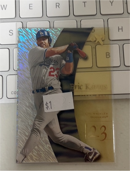 1998 SkyBox E-X2001 #54 Eric Karros — front