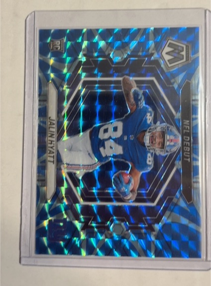 2023 Panini Mosaic NFL Debut #ND-17 Jalin Hyatt — front