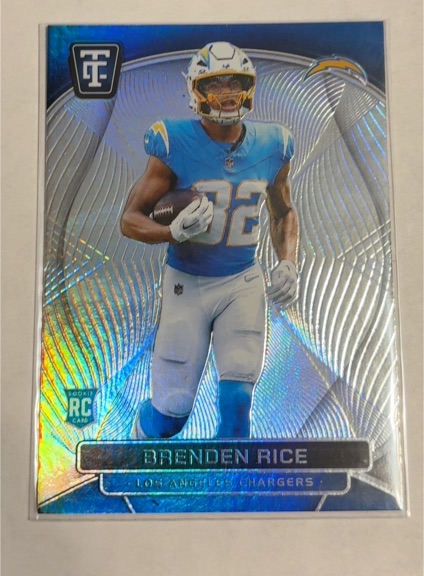 2024 Panini Totally Certified #107 Brenden Rice — front