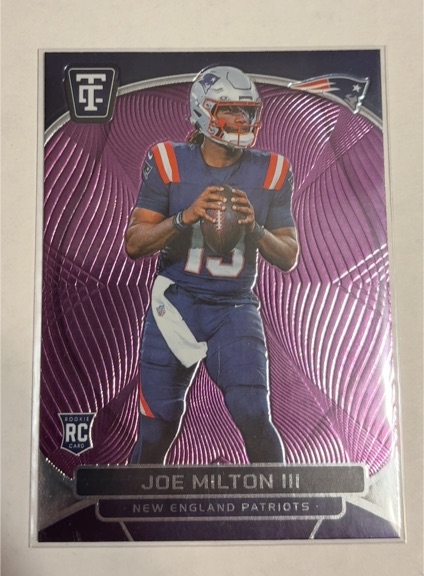 2024 Panini Totally Certified #144 Joe Milton III — front