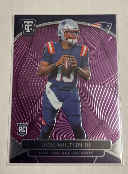 2024 Panini Totally Certified #144 Joe Milton III — front