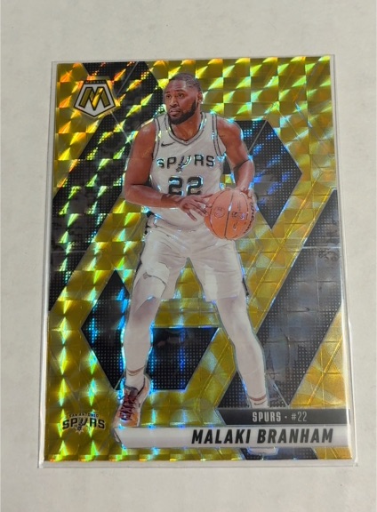 2024-25 Panini Mosaic #95 Malaki Branham — front