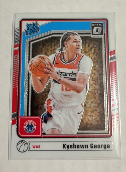 2024-25 Panini Donruss Optic #299 Kyshawn George — front