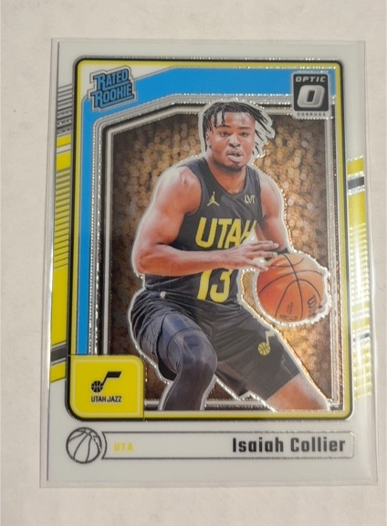 2024-25 Panini Donruss Optic #295 Isaiah Collier — front