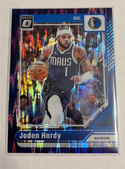 2024-25 Panini Donruss Optic #33 Jaden Hardy — front