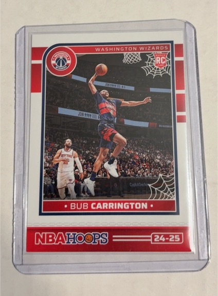 2024-25 Panini Haunted Hoops #277 Bub Carrington — front