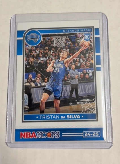 2024-25 Panini NBA Hoops #24-25 Tristan Da Silva — front