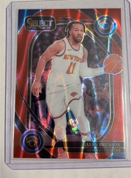 2024 Panini Select #9 Jalen Brunson — front