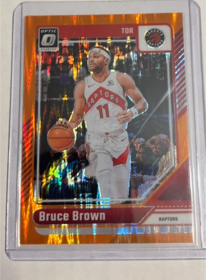 2024 Donruss Optic #TOR 11 Bruce Brown — front