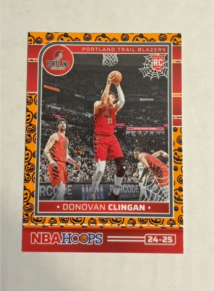 2024-25 Panini Haunted Hoops #261 Donovan Clingan — front