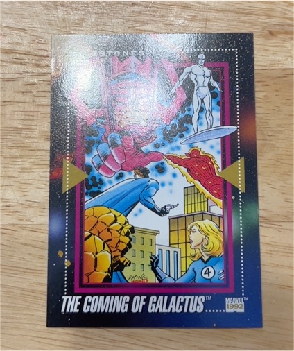 1992 Impel Marvel Universe Series 3 #196 The Coming of Galactus — front