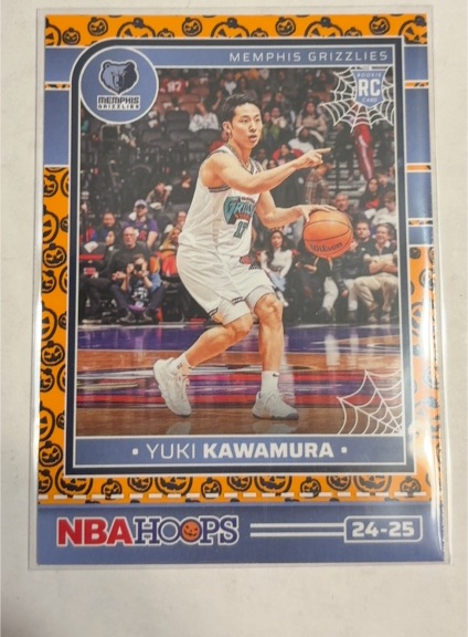 2024-25 Panini Haunted Hoops #275 Yuki Kawamura — front