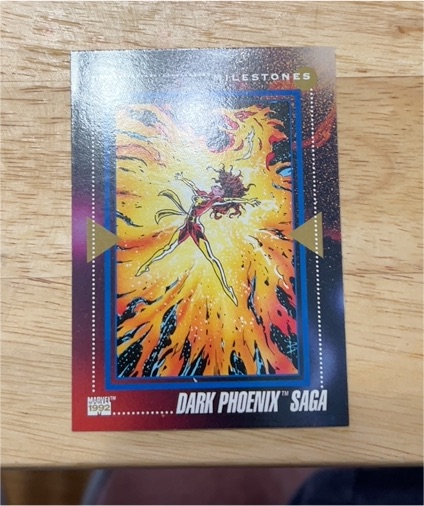1992 Impel Marvel Universe #195 Dark Phoenix Saga — front