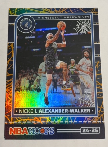 2024-25 Panini NBA Hoops Haunted Hoops #159 Nickeil Alexander-Walker — front