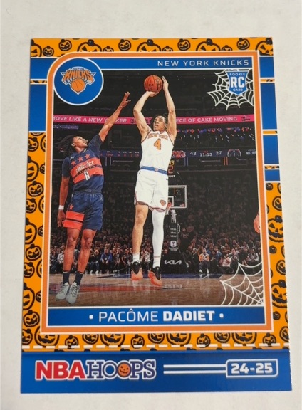 2024-25 Panini Haunted Hoops #234 Pacôme Dadiet — front