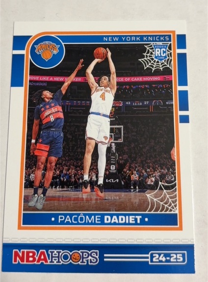 2024-25 Panini Haunted Hoops #234 Pacôme Dadiet — front