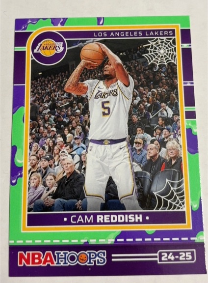 2024-25 Panini NBA Hoops Haunted Hoops #24-25 Cam Reddish — front